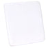 Chivari White 0.75" Vinyl Panel Cushion with SlipNot™ Technology for Clear Folding Chair CUSHPANVIN-FLD-WHT-AX