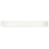 Chivari White 2.0" Thick Willow Wood Velcro Strap Cushion CUSHWWSTRAPWHI-T