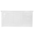 Chivari 7' White Portable Folding Bar with HPL Top and Durable Rubber Edge BAR-FOLD-84KT-WHT-AX-T