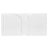 Chivari 7' White Portable Folding Bar with HPL Top and Durable Rubber Edge BAR-FOLD-84KT-WHT-AX-T