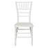 Chivari White Woodgrain™ Resin Steel Skeleton Chiavari Chair CCRWB-STEEL-AX-T