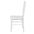 Chivari White Woodgrain™ Resin Steel Skeleton Chiavari Chair CCRWB-STEEL-AX-T