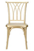 Chivari Gold Champagne ToughResin™ Willow Chair CWRG-ZG-T