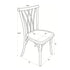 Chivari Black Steel Skeleton™ Willow Chair CWRB-ST-AX
