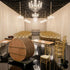 Classic Wedding Package with Gold Chiavari Chairs, Ivory Cushions, Tables and Carts