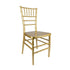 Classic Wedding Package with Gold Chiavari Chairs, Ivory Cushions, Tables and Carts