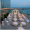 Chivari Happy Hour Wedding Package with Gold Chiavari Chairs, Tables, Cocktail Tables, Bar and Carts WP3-KT