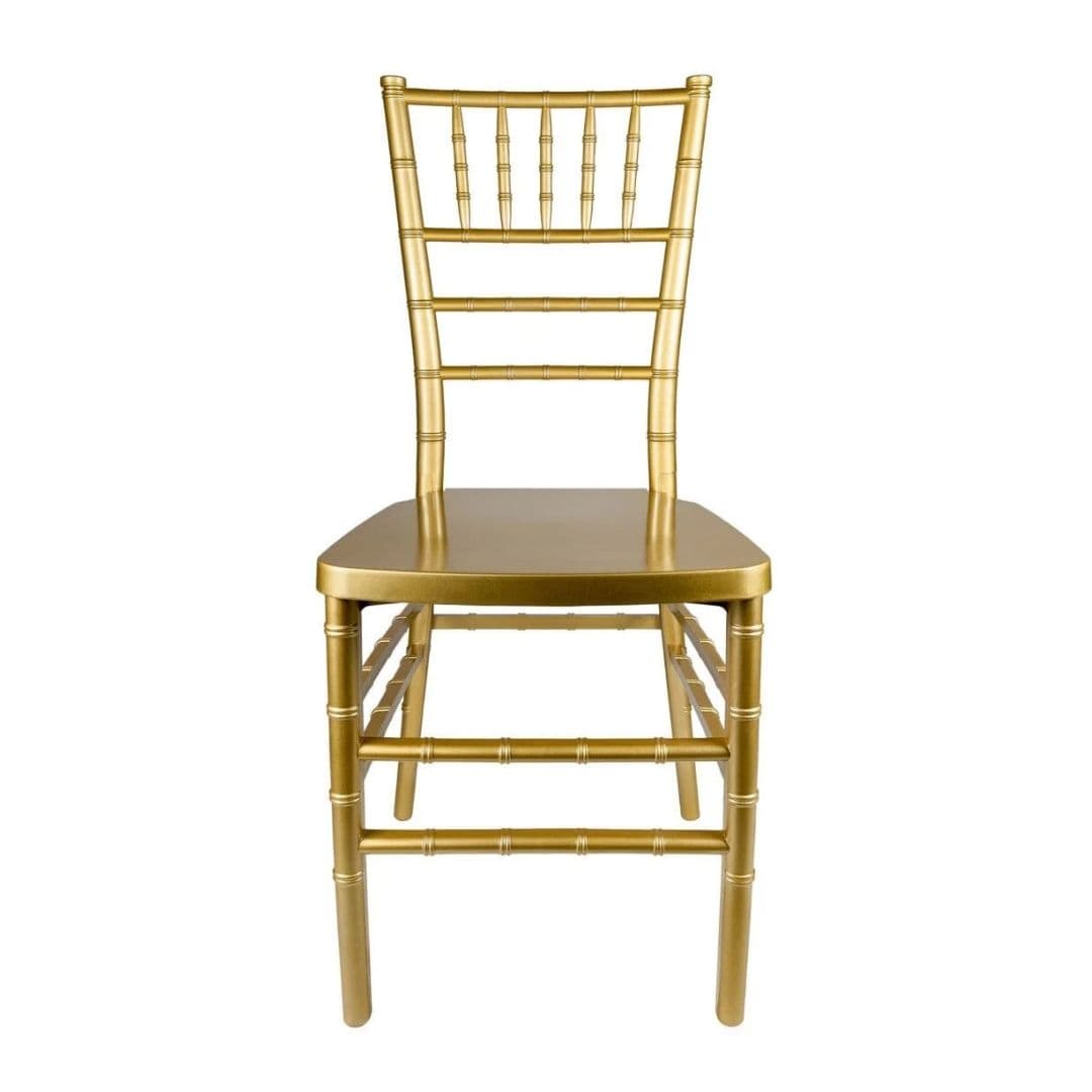 Chivari Happy Hour Wedding Package with Gold Chiavari Chairs, Tables, Cocktail Tables, Bar and Carts WP3-KT