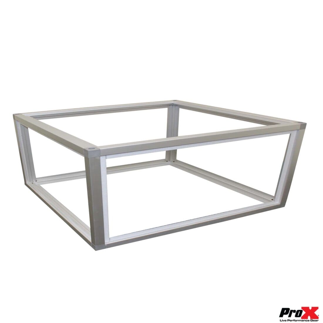ProX PROX XSA-2X2-8 Lumo Stage Acrylic Stage 2'x2'x8" Platform Cube Light Box Section for Disco Style Dance Floor - Includes (2) Panels XSA-2X2-8
