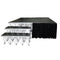 ProX Black ProX 16"  Stage Skirt, 8ft Length, Compatible with XSQ XSU Stages XSF-SKIRT16