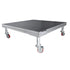 ProX ProX XSQ-16W StageQ Locking Staging 16" Height Stage Legs with 5" Rubber Steel Casters | Set of 4 XSQ-16W