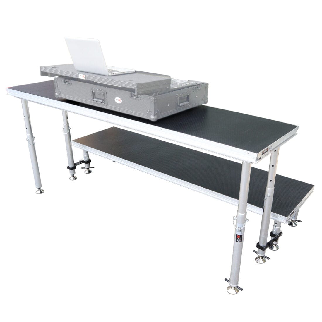 ProX ProX XSQ-2X6MK2 StageQ 2' x 6' Single Stage Unit Height Adjustable from 28 to 48" in. XSQ-2x6 MK2