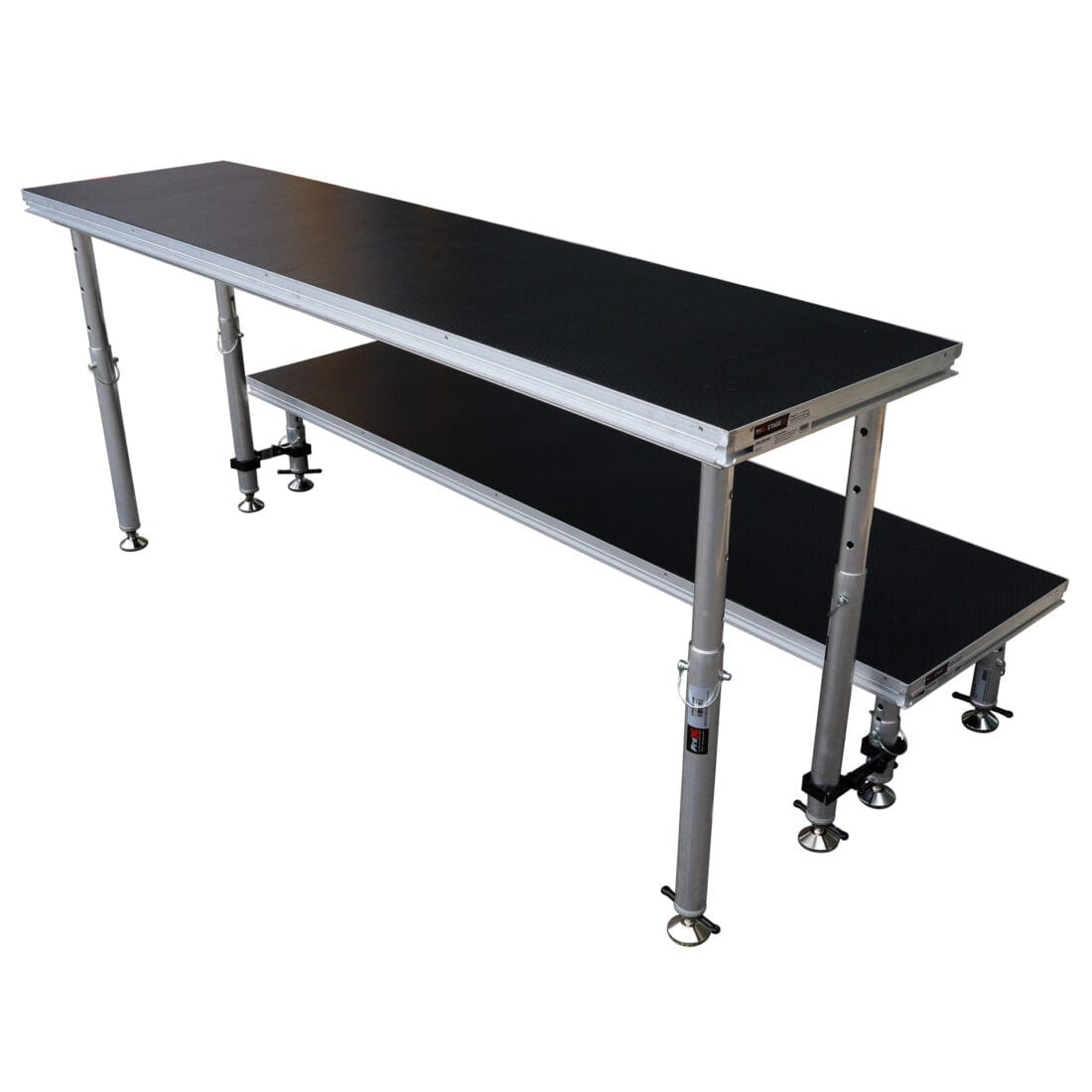 ProX ProX XSQ-2X6MK2 StageQ 2' x 6' Single Stage Unit Height Adjustable from 28 to 48" in. XSQ-2x6 MK2
