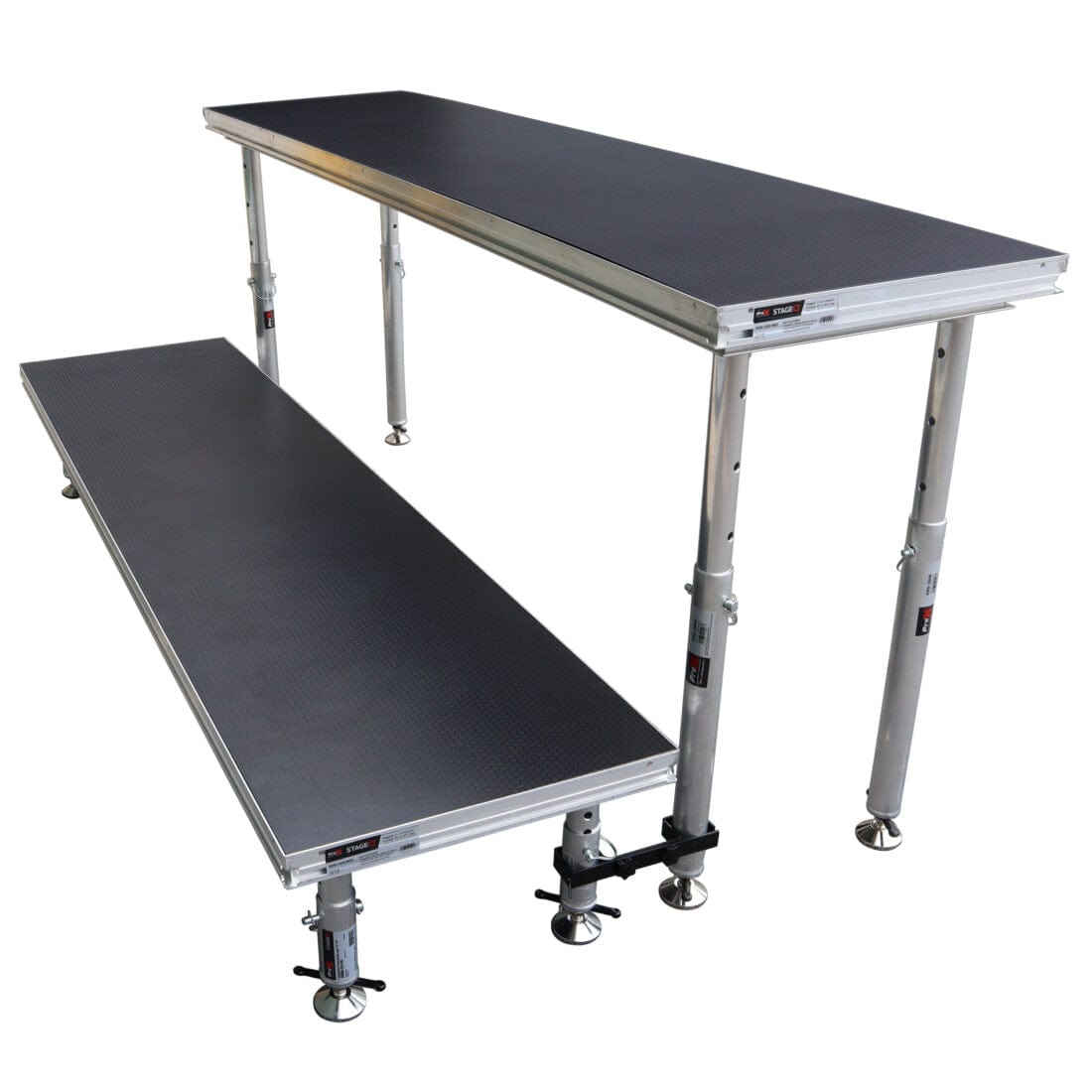 ProX ProX XSQ-2X6MK2 StageQ 2' x 6' Single Stage Unit Height Adjustable from 28 to 48" in. XSQ-2x6 MK2