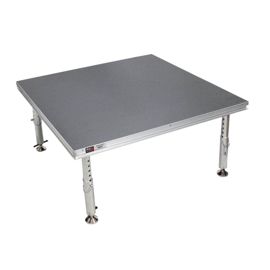 ProX ProX XSQ-4X4 4 x 4 Ft. Single Portable Stage Unit Height (6) Adjustable Legs from 28 to 48 in. XSQ-4x4 MK2