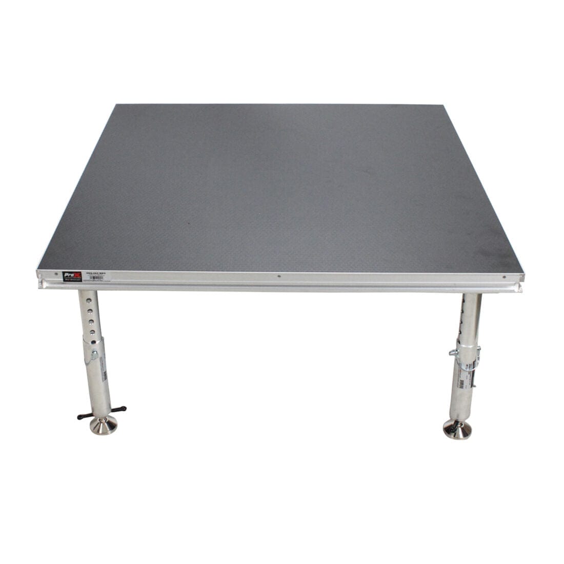 ProX ProX XSQ-4X4 4 x 4 Ft. Single Portable Stage Unit Height (6) Adjustable Legs from 28 to 48 in. XSQ-4x4 MK2