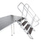 ProX ProX XSQ-ST4 StageQ 4 Step Heavy Duty Foldable Adjustable 22 to 26 Inch with Rail XSQ-ST4