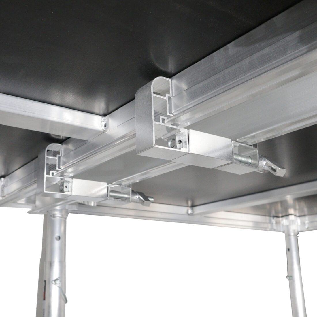 ProX ProX XSQ-4X8MK3 StageQMK3 4 x 8 FT Single Portable Stage Unit Height (6) Adjustable Legs from 28 to 48 in. XSQ-4x8 MK3