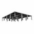 ProX ProX StageOne 12x16 Ft Portable Stage Kit – Includes 12 Decks with 16–22" Adjustable Legs XSU-12X16 PKG