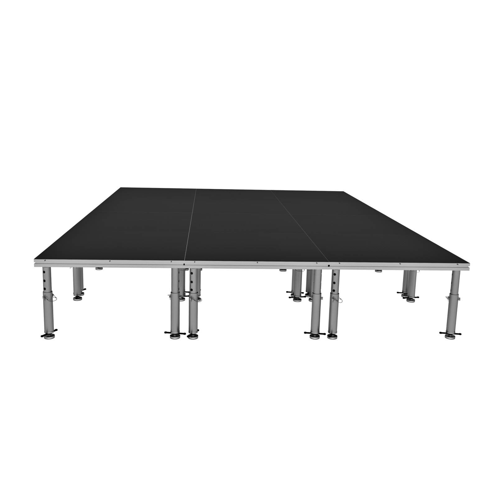 ProX ProX StageOne 12x16 Ft Portable Stage Kit – Includes 12 Decks with 16–22" Adjustable Legs XSU-12X16 PKG