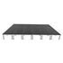 ProX ProX StageOne 16x24 Ft Portable Stage Kit – Includes 24 Decks with 16–22″ Adjustable Legs XSU-16X24 PKG