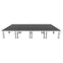 ProX ProX StageOne 8x16 Ft Portable Stage Kit – Includes 8 Decks with 16–22″ Adjustable Legs XSU-8X16 PKG