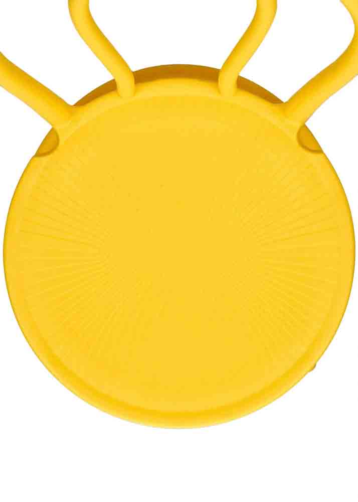 Chivari Golden Yellow Resin Bentwood Festive Chair CBFRY-ZG-T