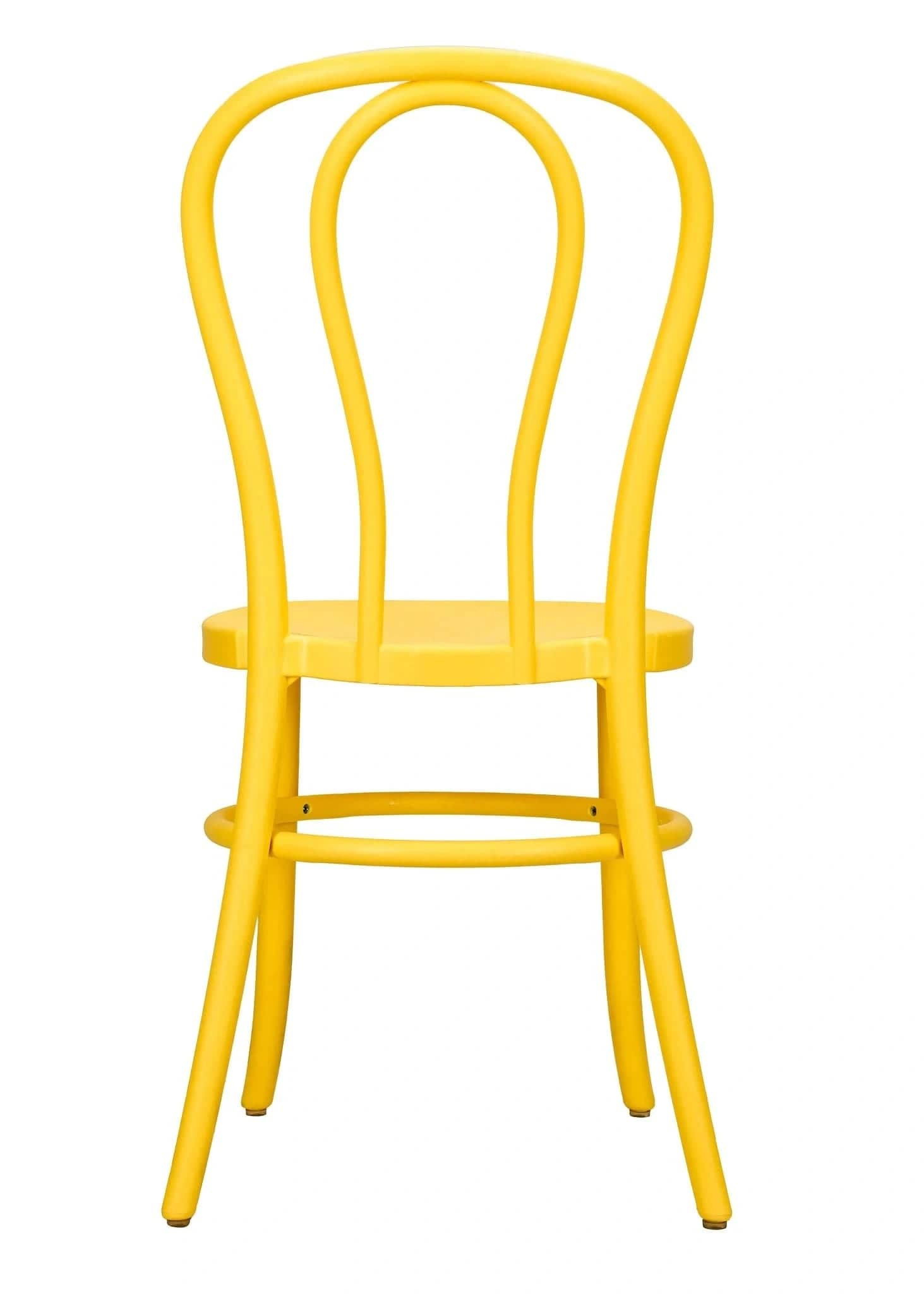 Chivari Golden Yellow Resin Bentwood Festive Chair CBFRY-ZG-T