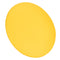 Chivari Golden Yellow Round Vinyl Panel Back Cushion CUSH-PANVIN-RDYLW-ZG-T