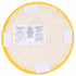 Chivari Golden Yellow Round Vinyl Panel Back Cushion CUSH-PANVIN-RDYLW-ZG-T